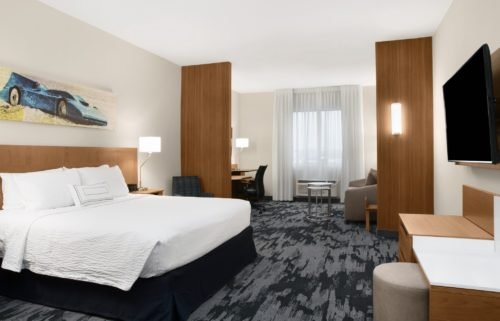 Fairfield Inn & Suites Daytona Beach Speedway/Airport king bedroom