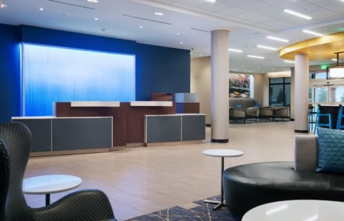 Fairfield Inn & Suites Daytona Beach Speedway/Airport lobby area