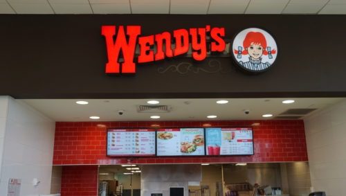 wendys at service plaza