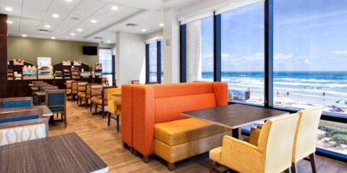 Holiday Inn Express & Suites Oceanfront Daytona Beach Shores view