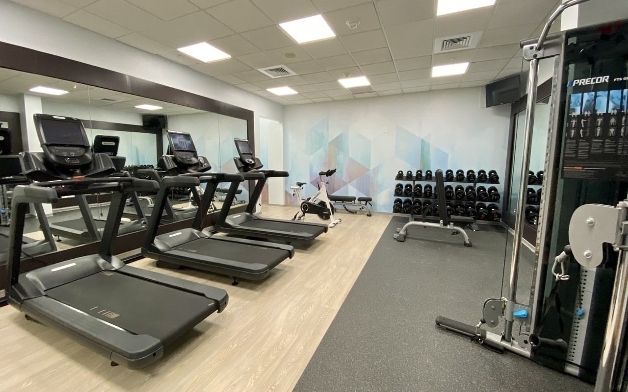 doubletree deerfield beach fitness to keep your rotine on track