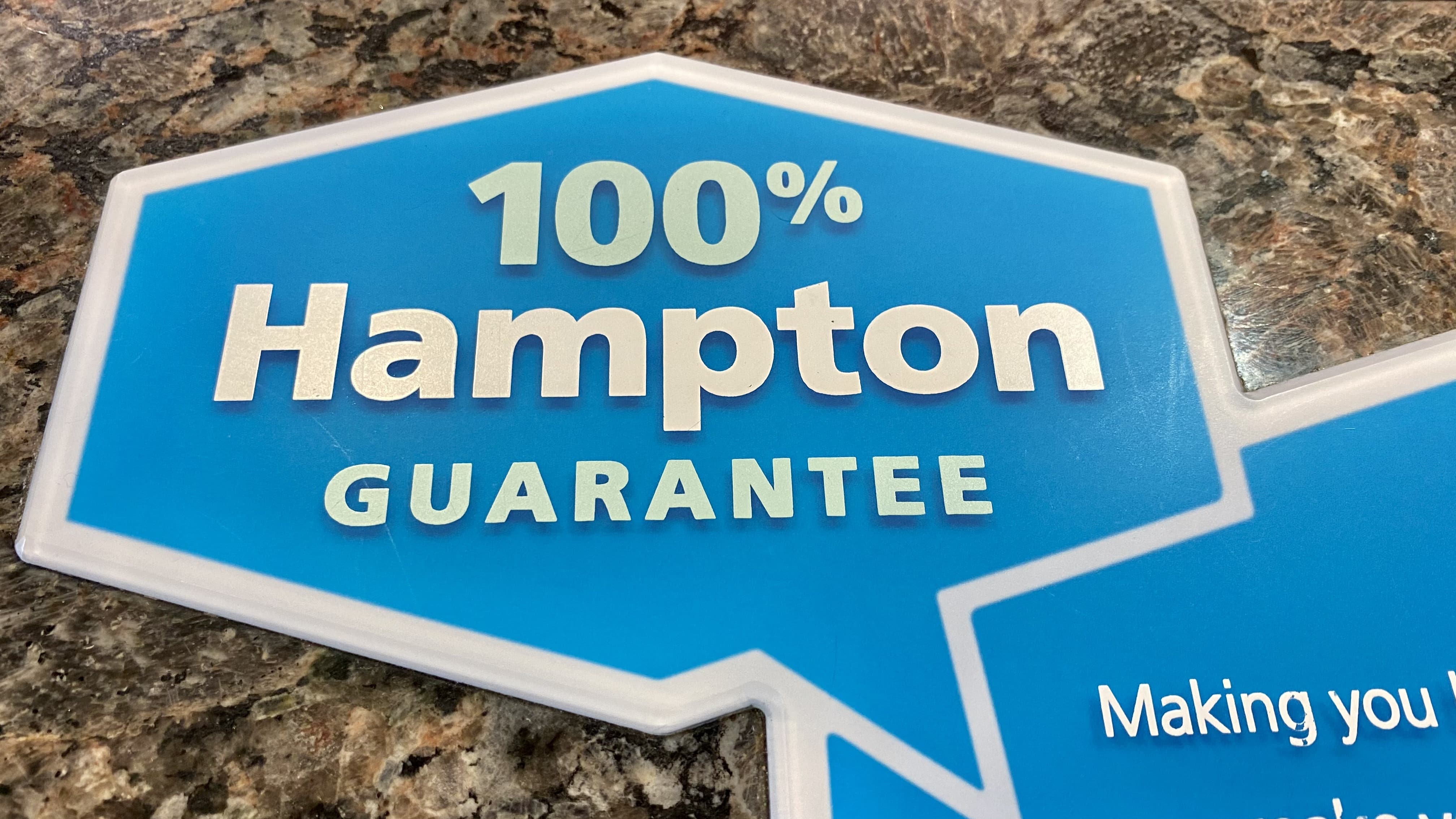 Hampton inn and suites near jacksonville airport 100% gaurantee