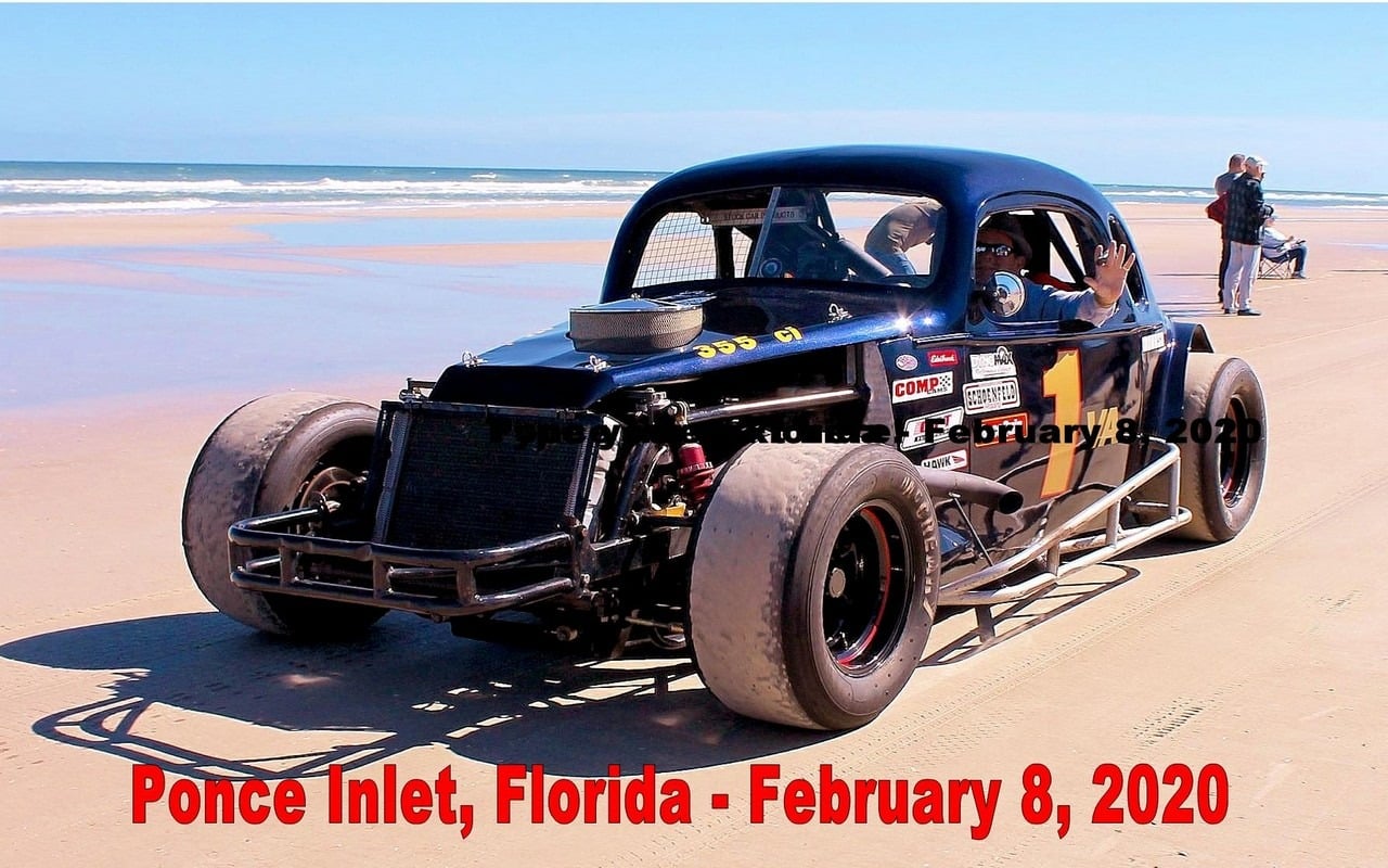 Frank Hicks '36 Modified in Daytona Beach