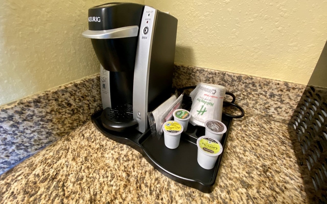 coffee on the go at hotels