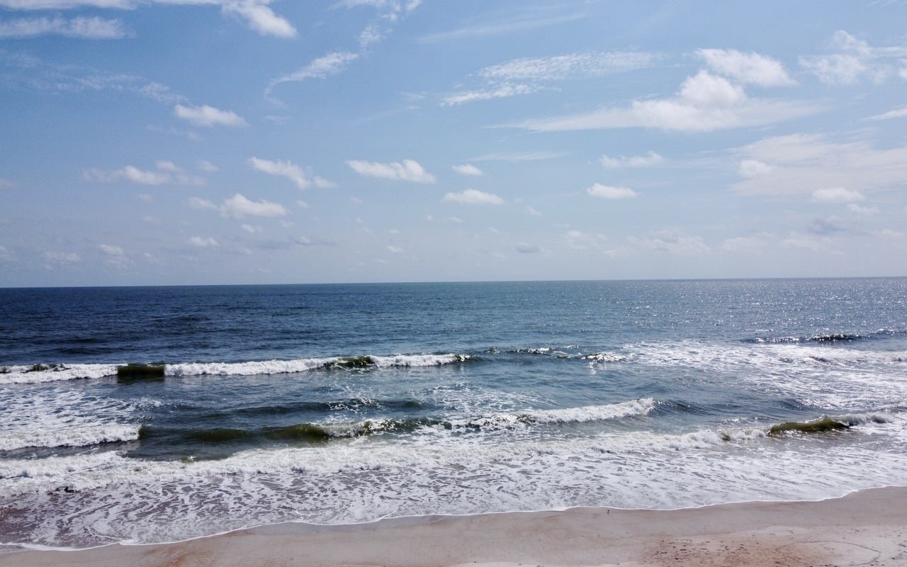 Hampton Inn St Augustine Beach beach area