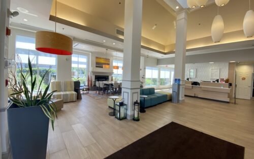 Hilton Garden Inn St Augustine Beach lobby