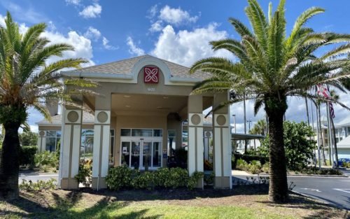 Hilton Garden Inn St Augustine Beach parking area