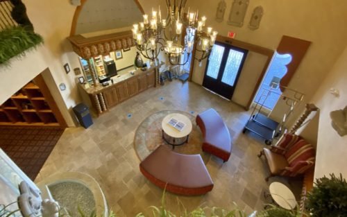 Castillo Real Resort Hotel St. Augustine FL lobby area