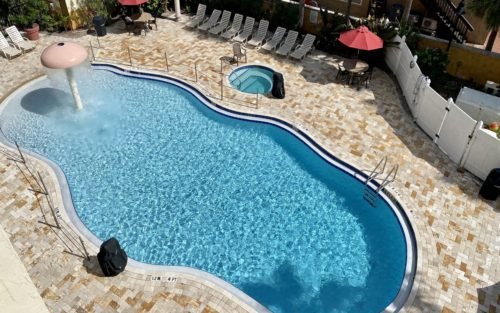 Castillo Real Resort Hotel St. Augustine FL pool area