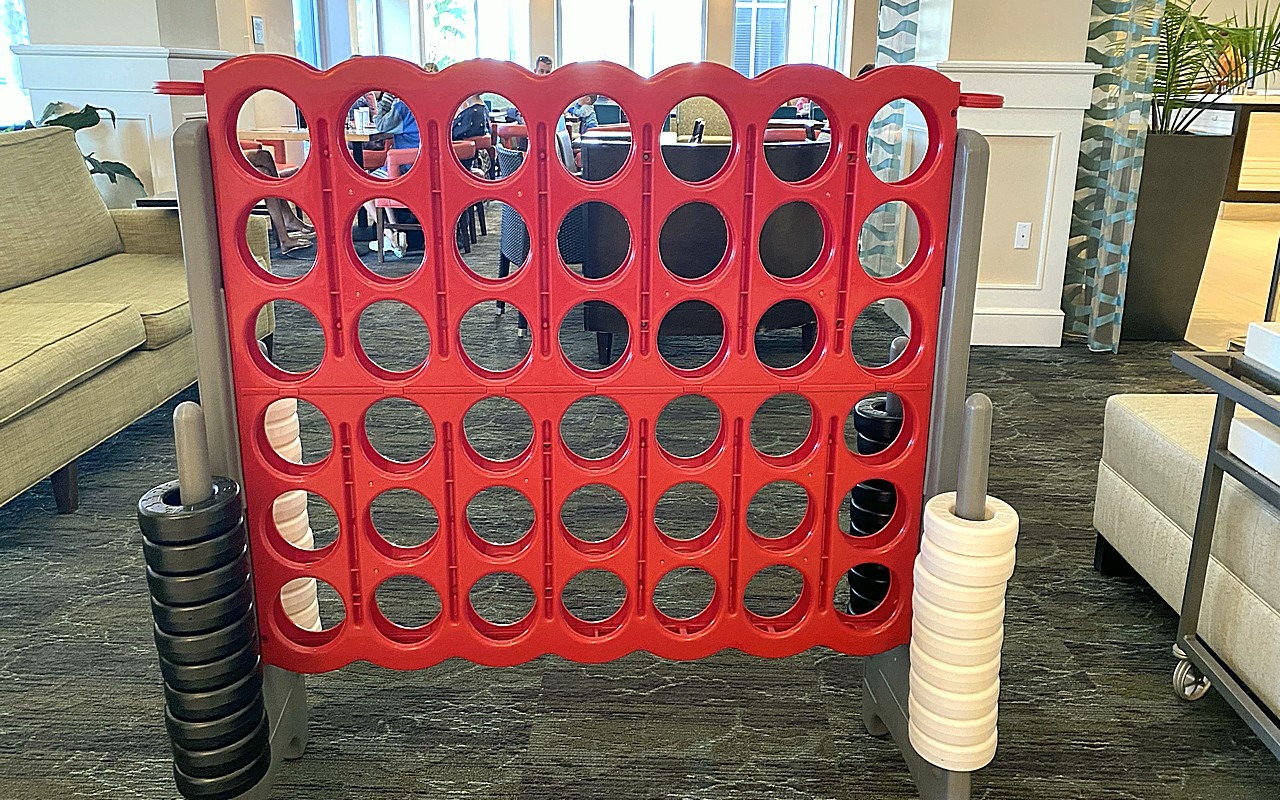 hilton garden inn daytona beach connect four