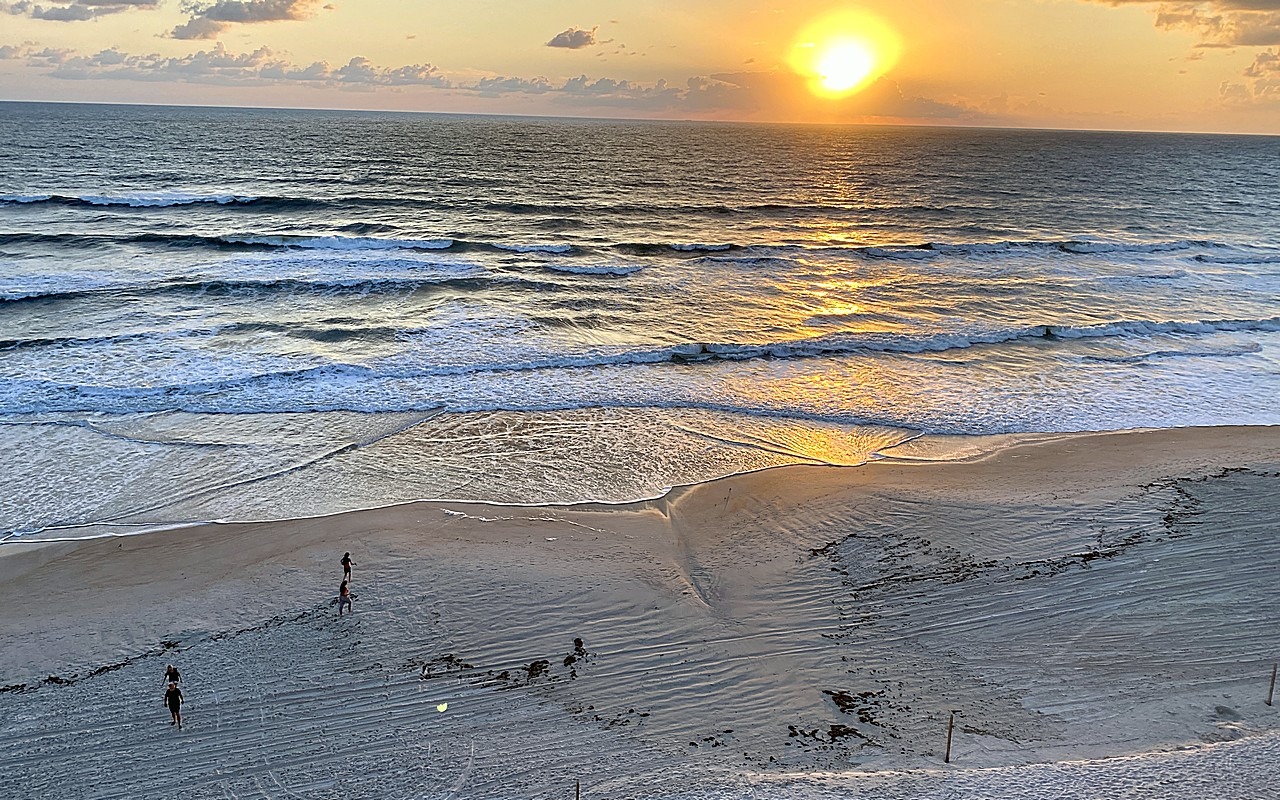 hilton garden inn daytona beach sunrise view