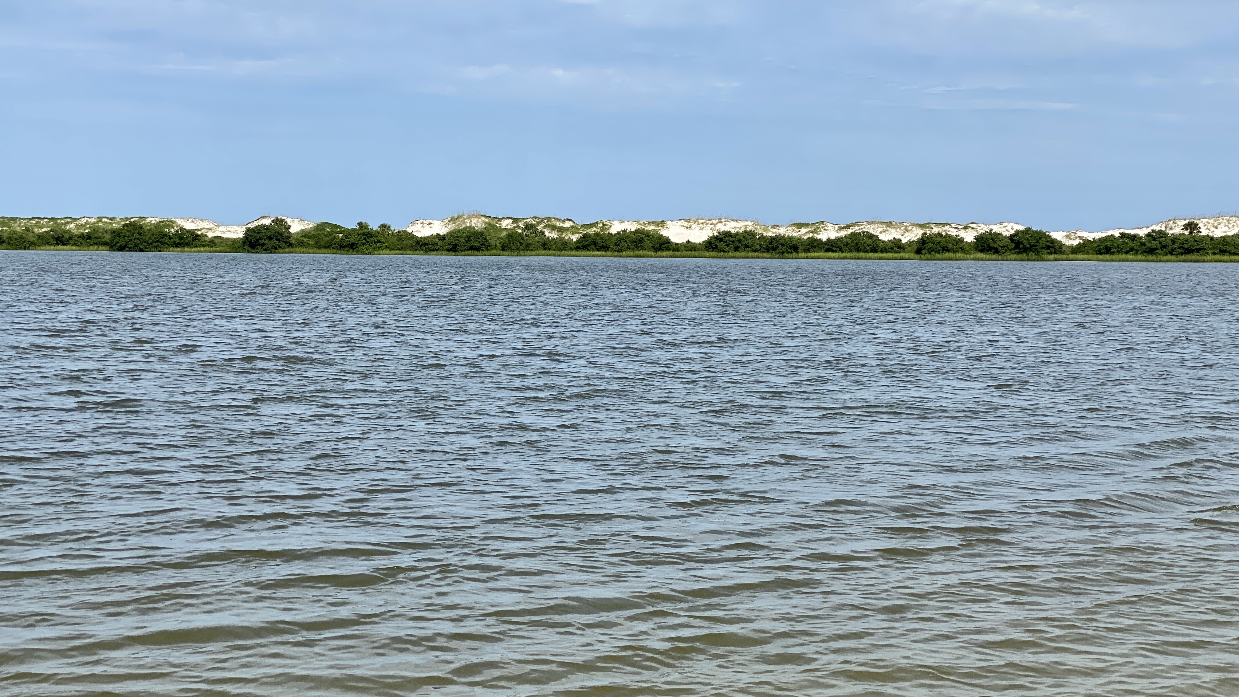 lagoon at Anastacia park in st augustine florida