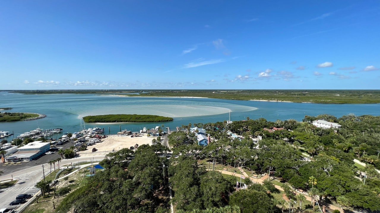 View from Ponce Inlet Lighthouse & Museum