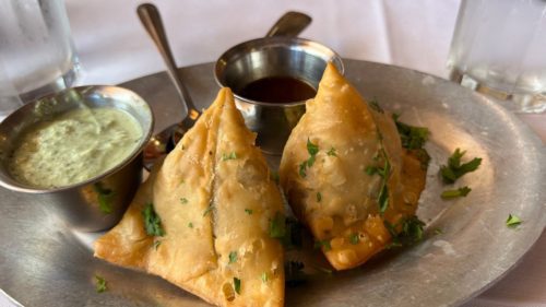 samosa at Indian Restaurant In Clermont Florida