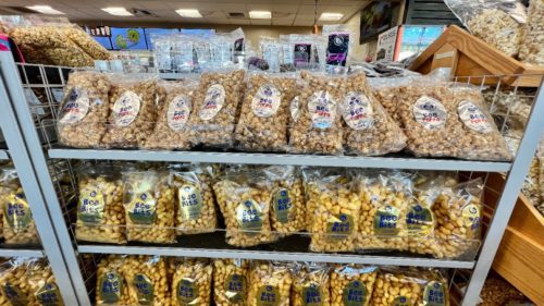 treats at Busy Bee Gas Station