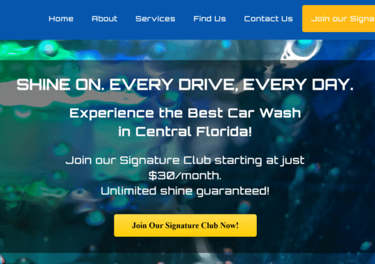 Experience the Difference at Lux Express Car Wash in Orlando