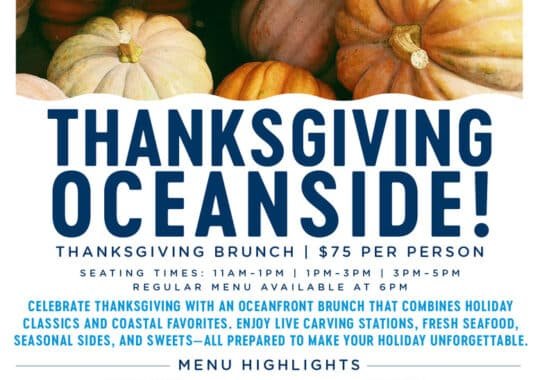 Celebrate Thanksgiving Oceanside at Renaissance Daytona Beach