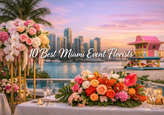 10 Best Miami Event Florists