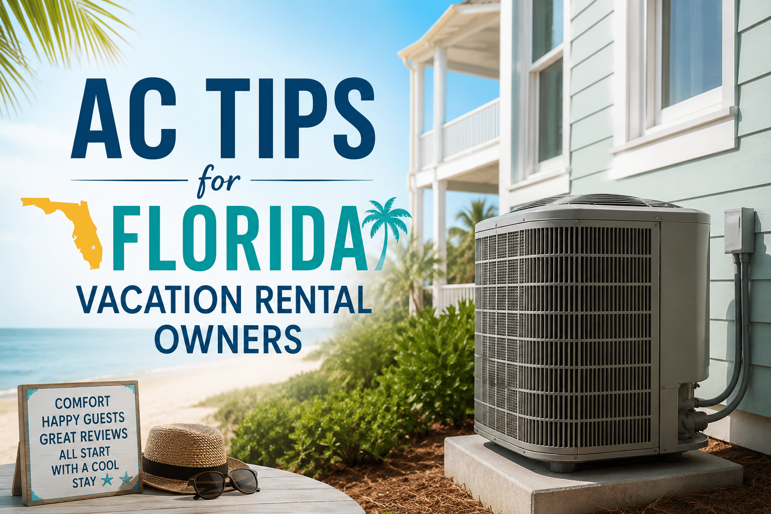 AC Tips for Florida Vacation Rental Owners 1 AC Tips for Florida Vacation Rental Owners